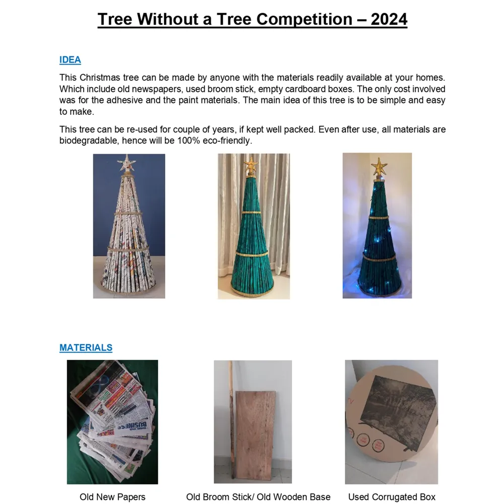 Most Popular Award - Most Popular Tree with Badge