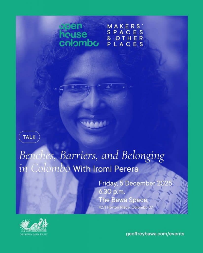 Benches, Barriers and Belonging in Colombo