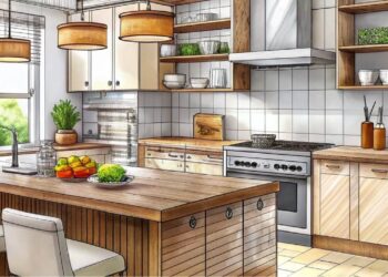 Designing a Functional & Aesthetically Pleasing Home Kitchen