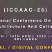 International Conference on Colonial Architecture and Culture 2025
