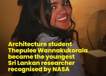 Sri Lankan researcher recognized by NASA